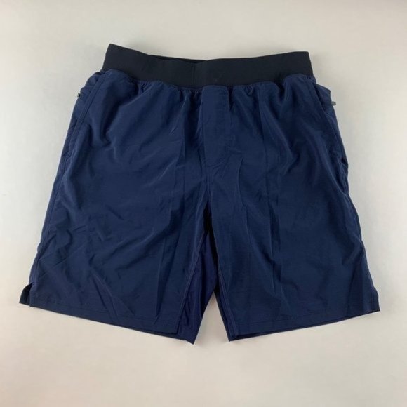 Fabletics Other - Fabletics Mens Blue Black Athletic Shorts